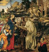 The Vision of St Bernard (mk080 Filippino Lippi